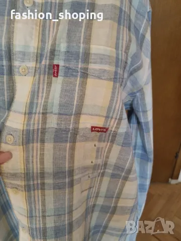 Мъжка риза Levis, размер L, нова с етикет, снимка 4 - Ризи - 49852004