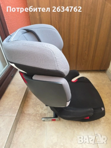 Детско столче за кола Cybex Solution Isofix, снимка 7 - Столчета за кола и колело - 53878345