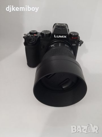фотоапарат Panasonic Lumix S5 + обектив Panasonic Lumix S 50mm f/1.8, снимка 3 - Фотоапарати - 46287643