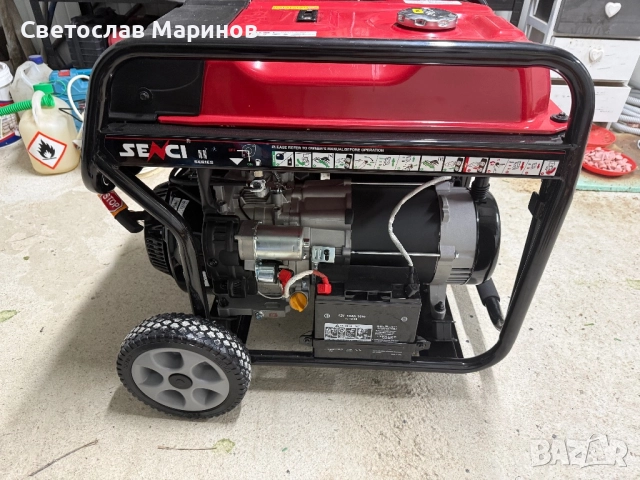 Монофазен генератор 8.5 кв, снимка 3 - Генератори - 52966659