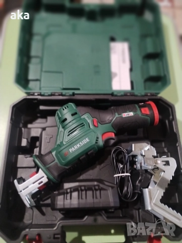 Акумулаторен трион за клони подрязване Parkside® 12V с батерия и зарядно Parkside® 3г. гаранция, снимка 2 - Други инструменти - 52744054