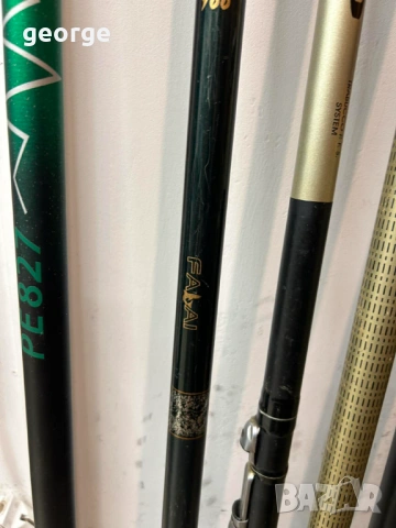 7 броя въдици с калъф и рибарски стол, снимка 4 - Въдици - 54206511