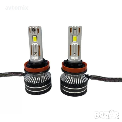 H11/H8/H9  LED система за фарове модел STN2, 150 000 Lux, 45W, Canbus 6000K, снимка 4 - Аксесоари и консумативи - 49705459