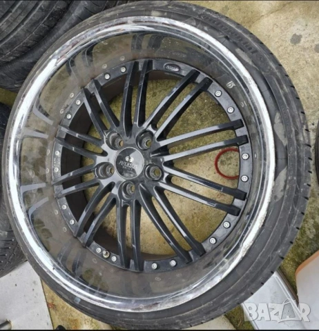 20" джанти AVERSUS 5х112мм мерцедес mercedes ауди audi skoda seat+ гуми 2x225/35/20" 2x265/30/20", снимка 3 - Гуми и джанти - 53775660