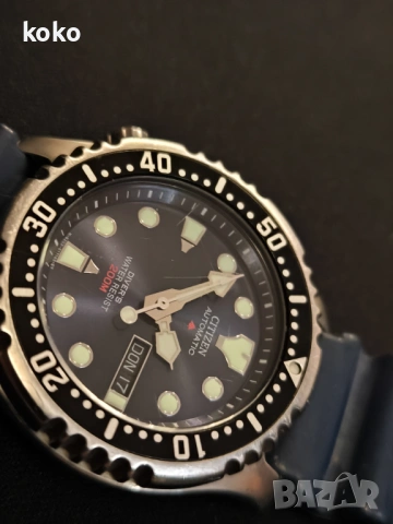 Часовник Ситизен Citizen Promaster 200m Diver , снимка 3 - Мъжки - 53703467