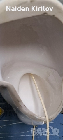 стена/настолна порцеланова лампа , снимка 7 - Настолни лампи - 52314825