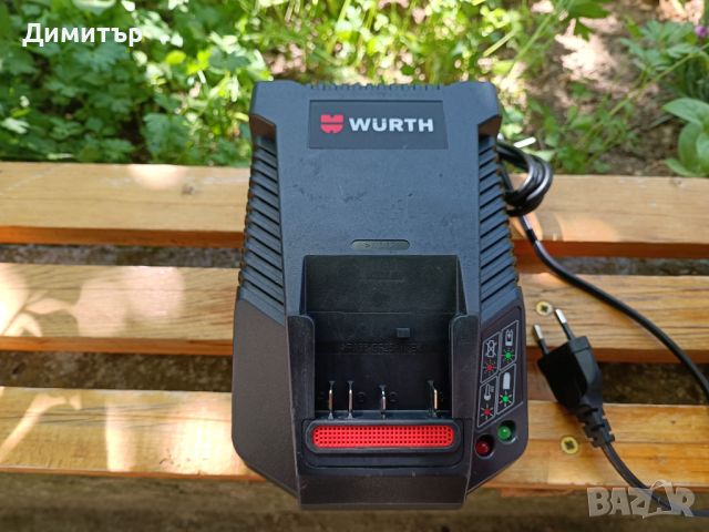 Wurth AL 30-CV-LI / Bosch AL 1860 CV зарядно, снимка 1 - Винтоверти - 44684406