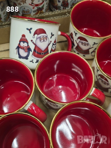 коледни чаши , снимка 5 - Чаши - 52842701