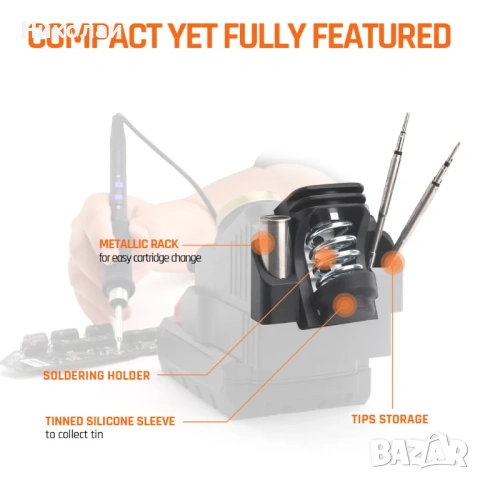 Безжична поялна станция, снимка 5 - Поялници и запояване - 53030751