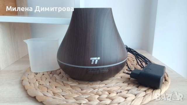 Арома дифузер TaoTronics 400ml, снимка 6 - Овлажнители и пречистватели за въздух - 51784822