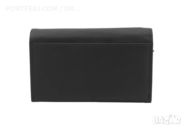  Дамско RFID портмоне Friedrich Germany,, Козя кожа, Мотив Мандала, Черно , снимка 10 - Портфейли, портмонета - 53616491