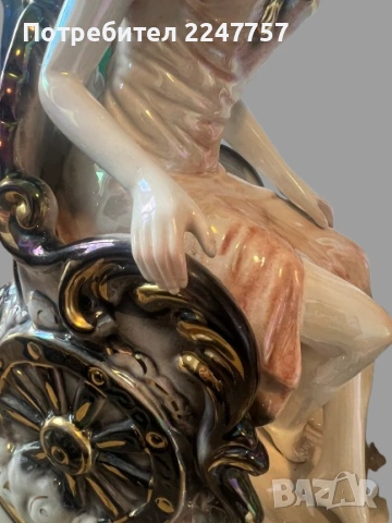 Нощна лампа Capodimonte , снимка 5 - Настолни лампи - 54006430