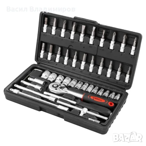 Гедоре 46 части 1/4" , STAHLMAYER, снимка 5 - Гедорета - 50152927