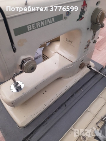 Шевна машина BERNINA REKORD 530-2, снимка 5 - Шевни машини - 53707146