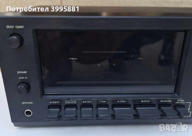 National Panasonic stereo cassette deck 612 , снимка 7 - Декове - 45213257