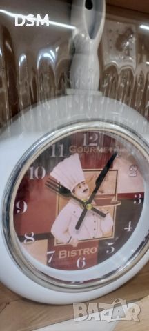Часовник Тиган Готвач Декорация за Кухня, снимка 3 - Стенни часовници - 45314172