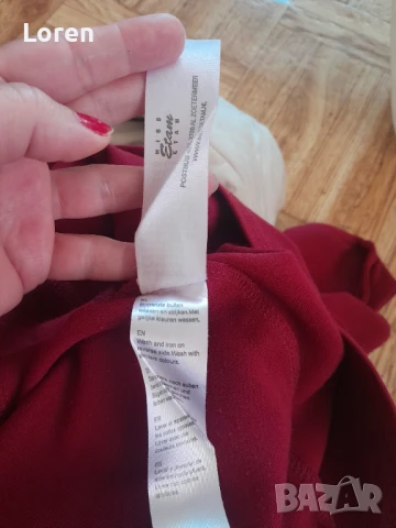 💋Miss Etam💋Рокля бордо, снимка 10 - Рокли - 50577667