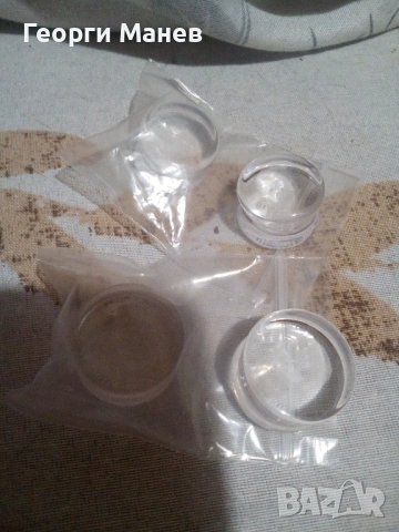 Стъклени флешове с 3д череп, снимка 2 - Обеци - 53929541