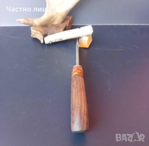 Нож ръчна изработка стомана  U10, снимка 7 - Ножове - 45383920
