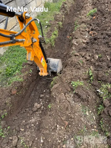 Услуги с мини багер 1 тон челен товарач бобкат и самосвал за област Шумен и региона, снимка 12 - Други услуги - 46032269