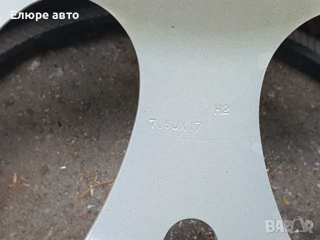 Джанти Субару 5x100x7,5J17ет45, снимка 13 - Гуми и джанти - 50993610