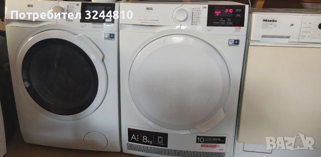 Сушилня AEG 8000 Series , снимка 3 - Сушилни - 45999442