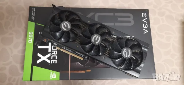 Видеокарта EVGA RTX 3070 8GB, снимка 1 - Видеокарти - 48983921