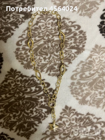 Дамски комплект позлатен, снимка 4 - Бижутерийни комплекти - 51370453