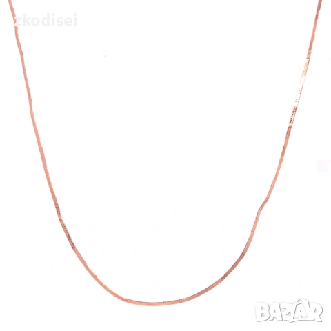 Златен синджир 1,10гр. 54,5см. 14кр. проба:585 модел:38194-5, снимка 2 - Колиета, медальони, синджири - 54074431