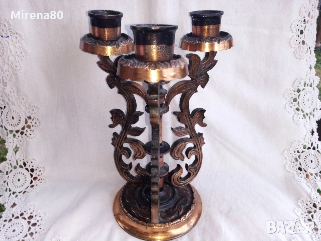 Винтидж свещник