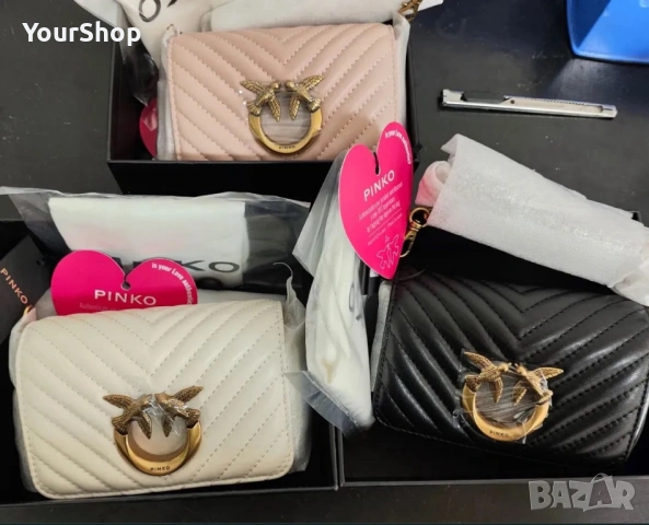 Чисто нови чантички Pinko Micro Love Click Bag, снимка 2 - Чанти - 54059205