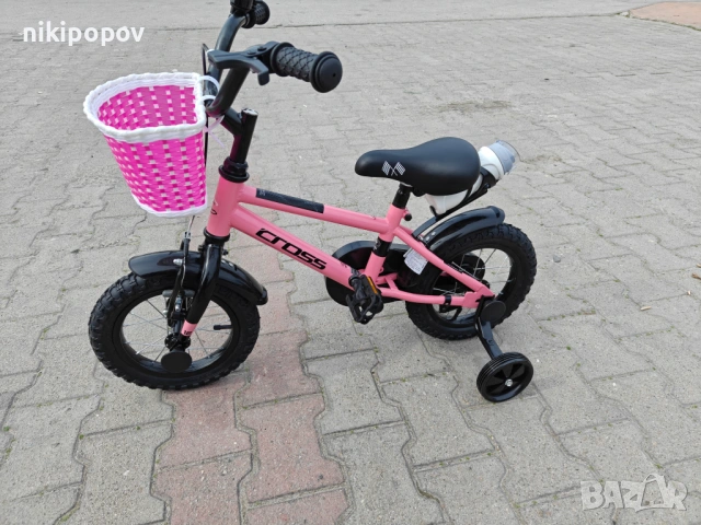 CROSS Велосипед 12" DIVA розов, снимка 7 - Велосипеди - 53830523