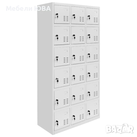 МЕТАЛЕН ШКАФ CR-1261 СИВ 