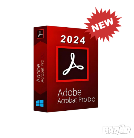 Adobe Acrobat Pro 2024, снимка 1 - Друга електроника - 44966007