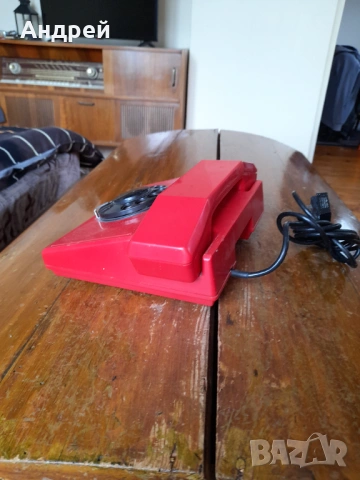 Стар телефон #20, снимка 3 - Антикварни и старинни предмети - 54053563