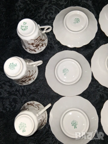 Сервиз за кафе Коростень "Дарунок" , снимка 9 - Антикварни и старинни предмети - 53503011