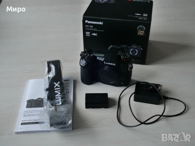 Panasonic G9 [Като нов!] на 1300 кадъра, снимка 5 - Фотоапарати - 52974614