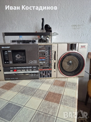 Sharp qt38 , снимка 6 - Радиокасетофони, транзистори - 52646683