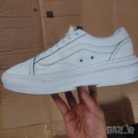 кецове Vans VN0A7Q5 UA Old Skool Overt CC LEATHER номер 44 маратонки , снимка 7 - Маратонки - 50553262