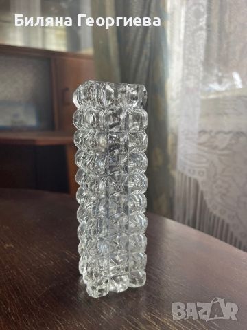 Кристална вазичка, снимка 2 - Вази - 46168409