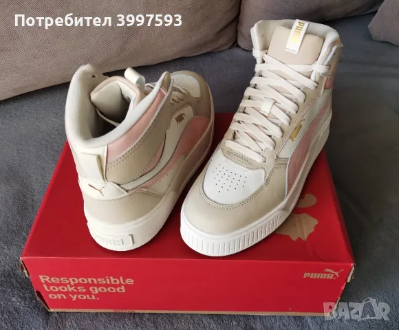 Дамски кецове Puma, снимка 3 - Кецове - 48884179