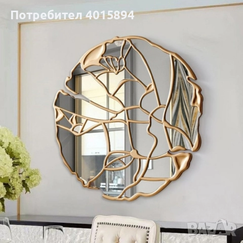 Дизайнерско луксозно огледало, снимка 2 - Огледала - 51750679