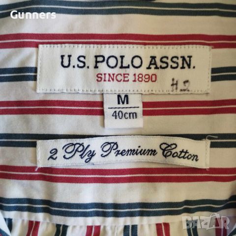 Риза U.S. Polo Assn., M, снимка 8 - Ризи - 46354451