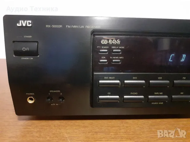 Транзисторен ресивър JVC RX-5000R. 5х100W. Много добър!, снимка 4 - Ресийвъри, усилватели, смесителни пултове - 47432855