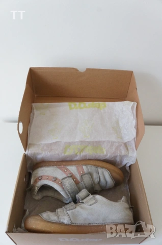 DD Step кожени обувки 34 номер, 21см стелка, снимка 6 - Детски обувки - 54135321