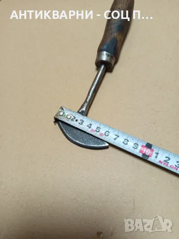 Соц Стар Кожарски Сарашки Инструмент., снимка 10 - Антикварни и старинни предмети - 50353444