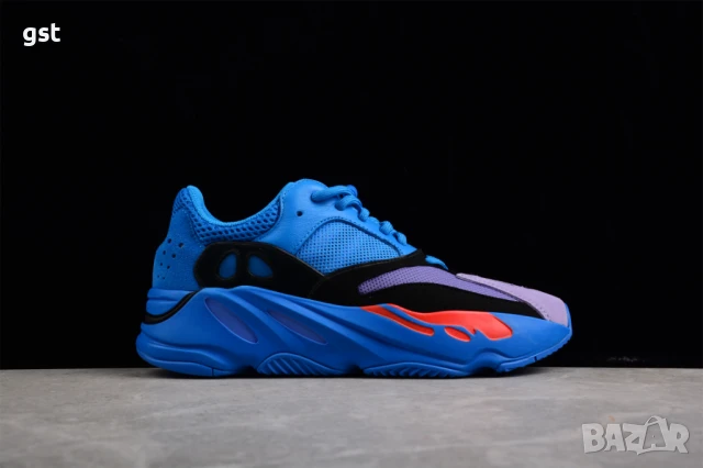 Adidas Адидас Yeezy Boost 700 Hi-Res Blue Kanye Black маратонки кецове мъжки дамски , снимка 10 - Маратонки - 51080507