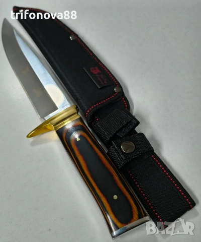 Фиксиран ловен нож Columbia  , снимка 4 - Ловно оръжие - 54250187