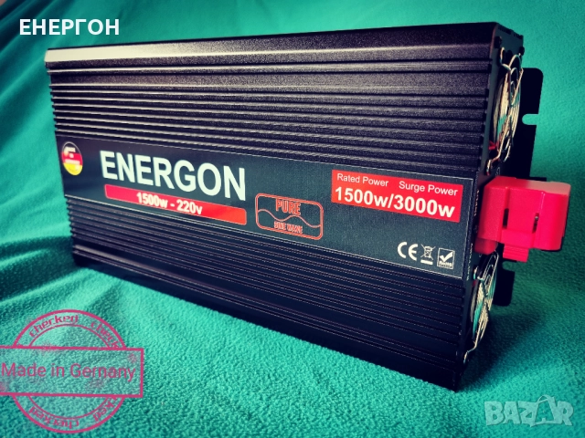 ГОТОВА Соларна система на 12v с 2 ТЯГОВИ акумулатора + Панел 425w + Немски ИНВЕРТОР 1500w, снимка 5 - Аксесоари и консумативи - 52267550