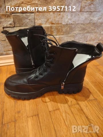 Дамски черни кубинки , снимка 3 - Дамски боти - 52677019